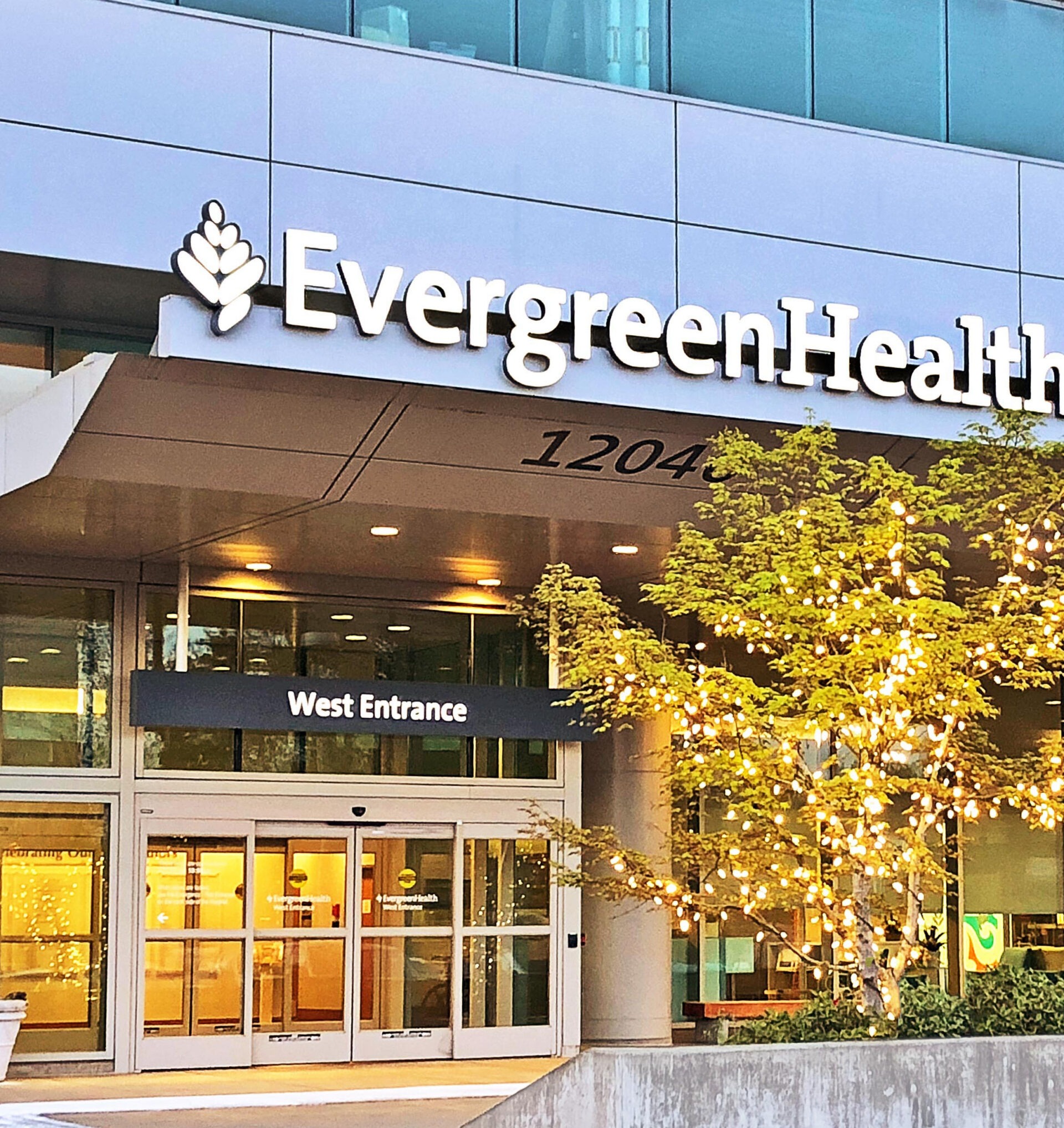 Evergreen Health - signage