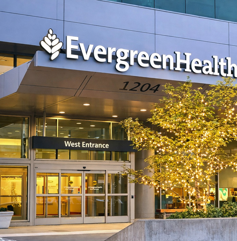 EvergreenHealth - Entry Signage