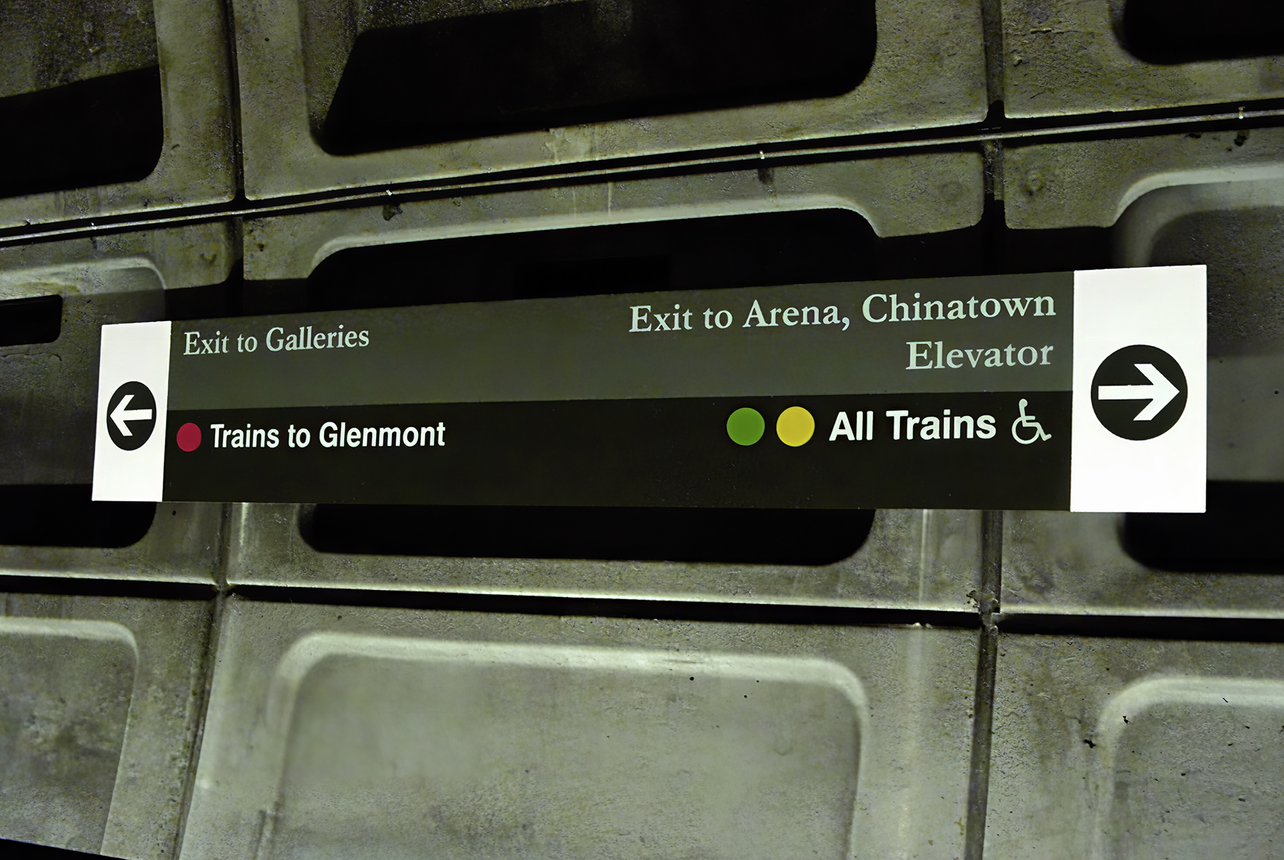 Wmata Warning Sign WMATA Metrorail Wayfinding Improvements | Ilium Associates