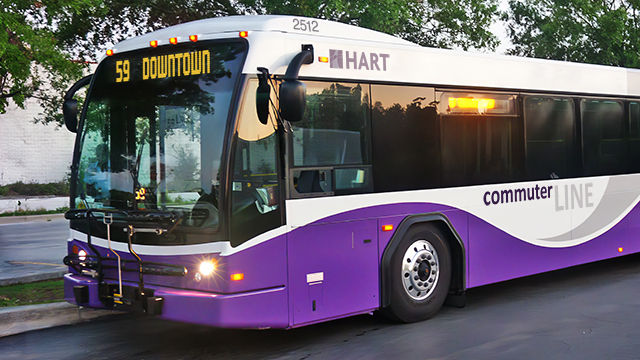 HART Commuter Line Vehicle